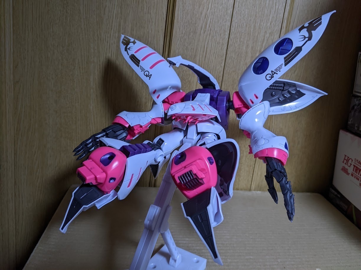 1/100 MG キュベレイ・アンベリール: ちょっと作りすぎただけ