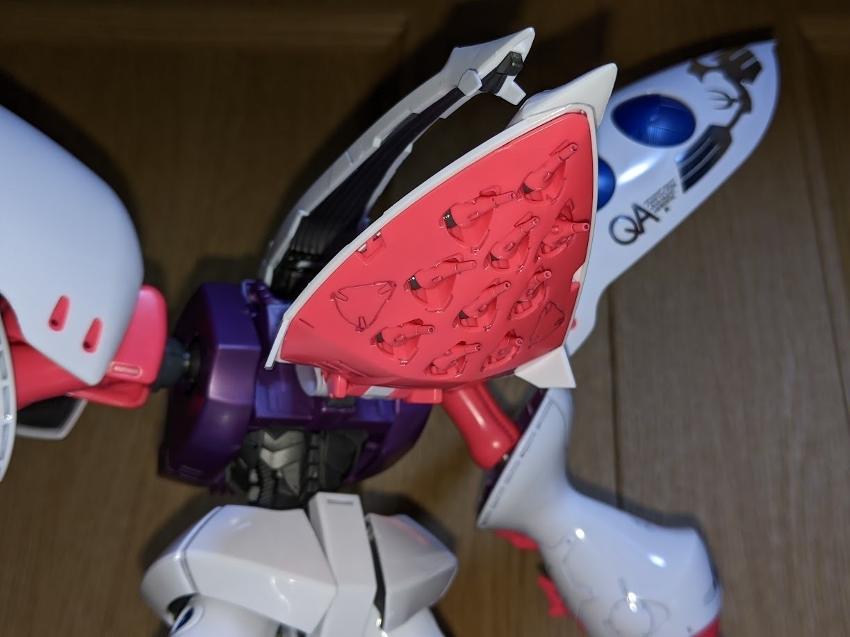 1/100 MG キュベレイ・アンベリール: ちょっと作りすぎただけ