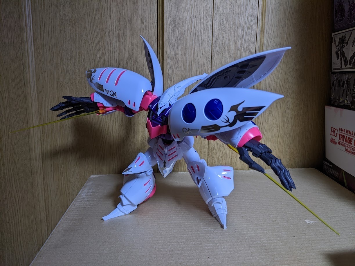 1/100 MG キュベレイ・アンベリール: ちょっと作りすぎただけ