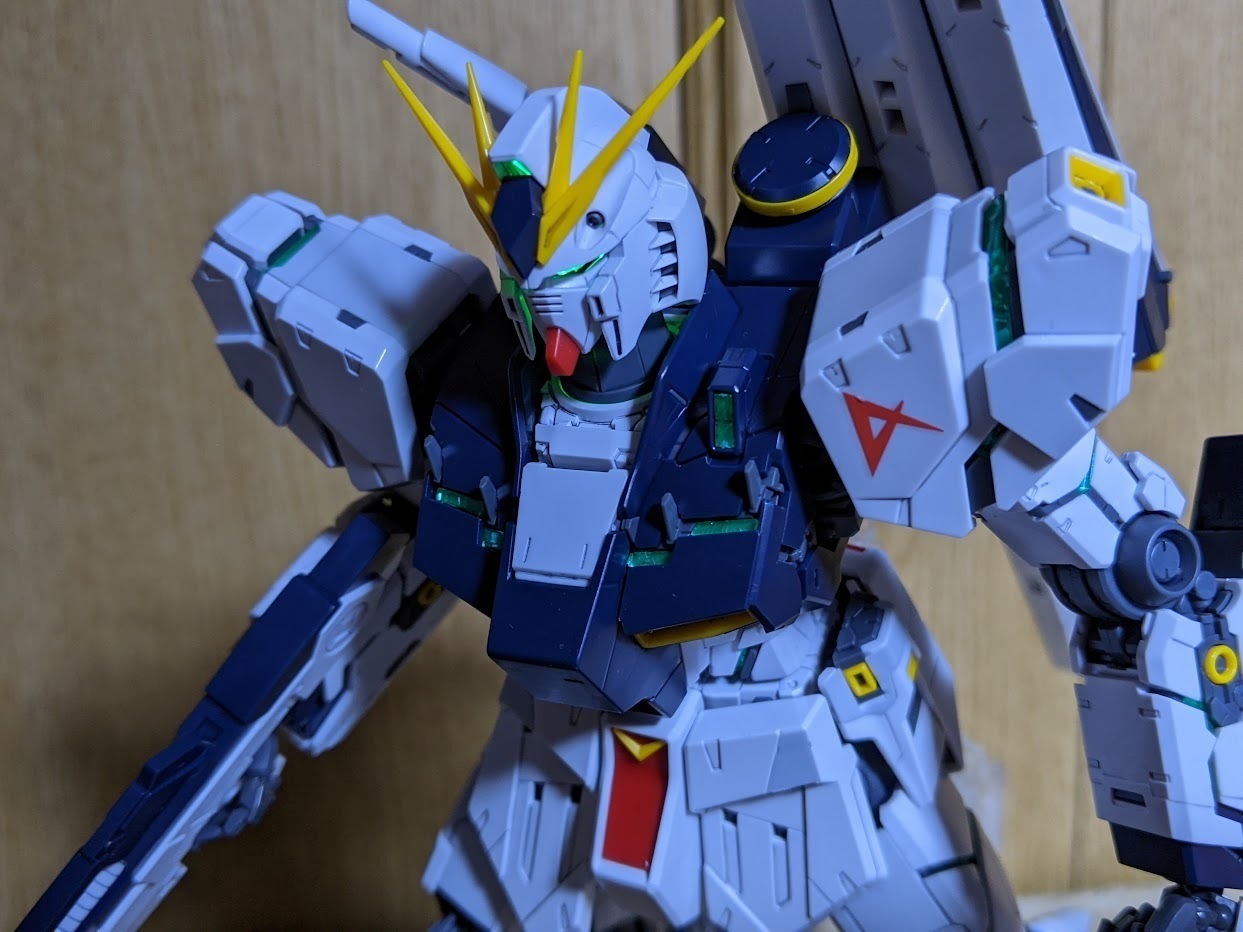 1/100 MG νガンダム [Ver.Ka]: ちょっと作りすぎただけなんだからね！ガンプラ Mk-Ⅱ