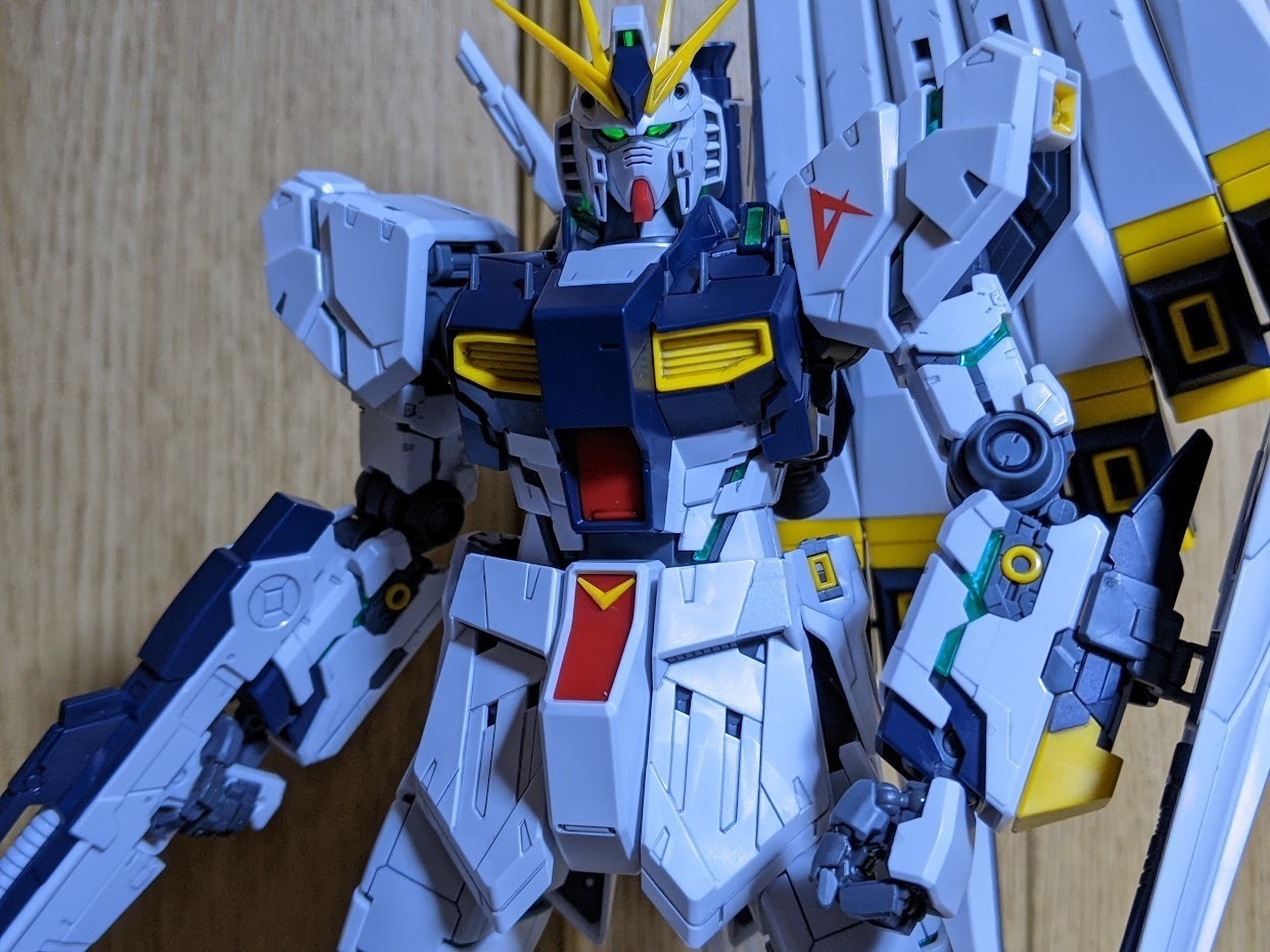 1/100 MG νガンダム [Ver.Ka]: ちょっと作りすぎただけなんだからね！ガンプラ Mk-Ⅱ