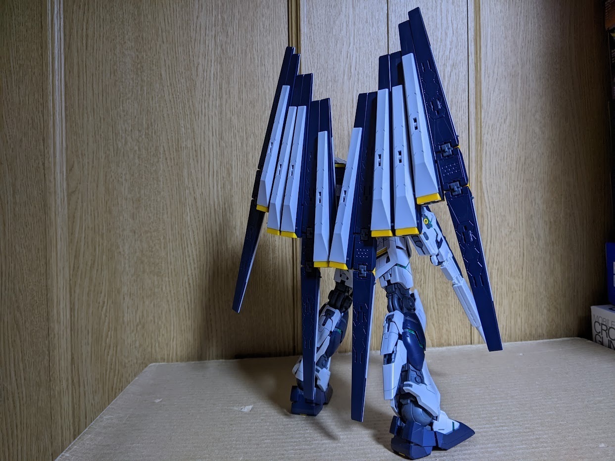 1/100 MG νガンダム Ver.Ka用 ダブル・フィン・ファンネル拡張ユニット 