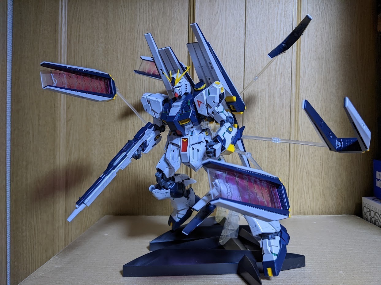 1/100 MG νガンダム Ver.Ka用 ダブル・フィン・ファンネル拡張ユニット: ちょっと作りすぎただけなんだからね！ガンプラ Mk-Ⅱ