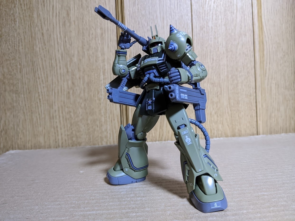 1/144 HG GTO ザク・キャノン: ちょっと作りすぎただけなん