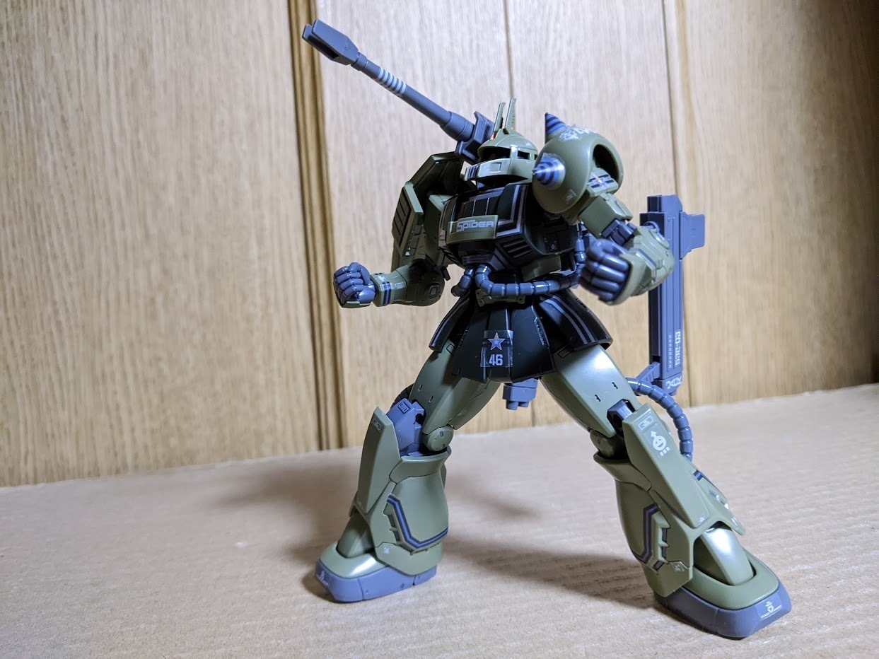 1/144 HG GTO ザク・キャノン: ちょっと作りすぎただけなん