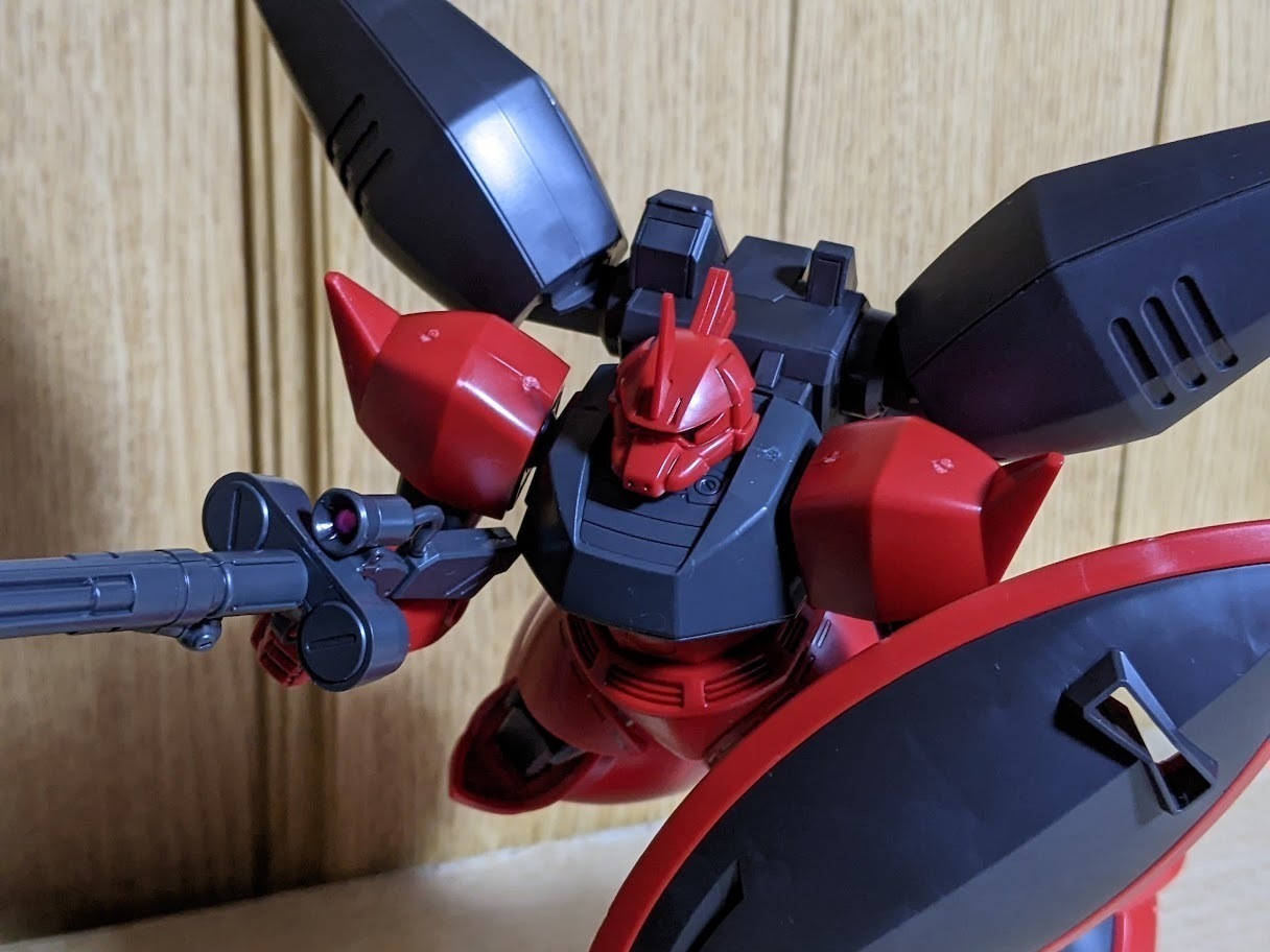 1/144 HGUC ゲルググ ウェルテクス: ちょっと作りすぎただけなんだから