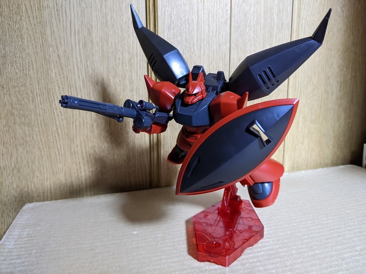 1/144 HGUC ゲルググ ウェルテクス: ちょっと作りすぎただけなん