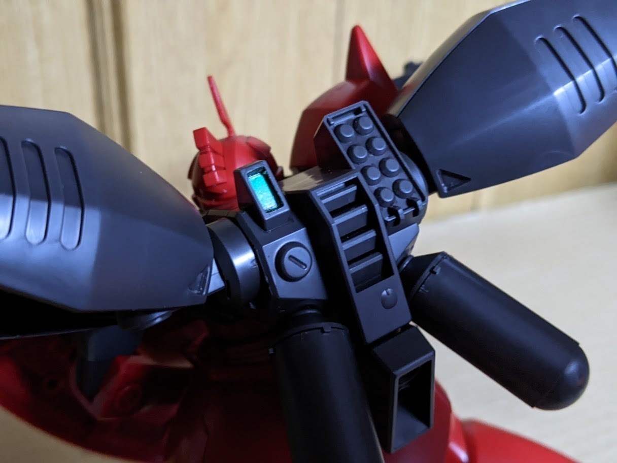 1/144 HGUC ゲルググ ウェルテクス: ちょっと作りすぎただけなん