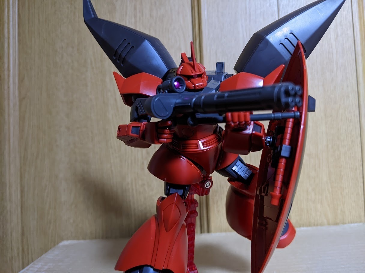 1/144 HGUC ゲルググ ウェルテクス: ちょっと作りすぎただけなん