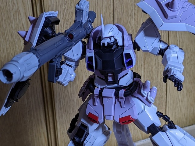 MG1/100ブレイズザクファントム（レイ・ザ・バレル専用機）vsリオレウス MG 1/100 ブレイズザクファントム（レイ・ザ・バレル専用機