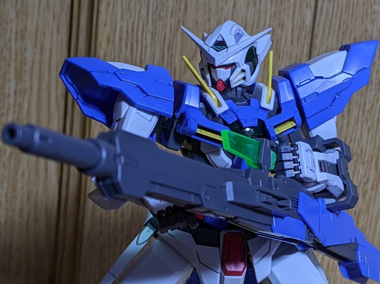 1/100 MG ガンダムエクシア リペアⅢ: ちょっと作りすぎただけなん