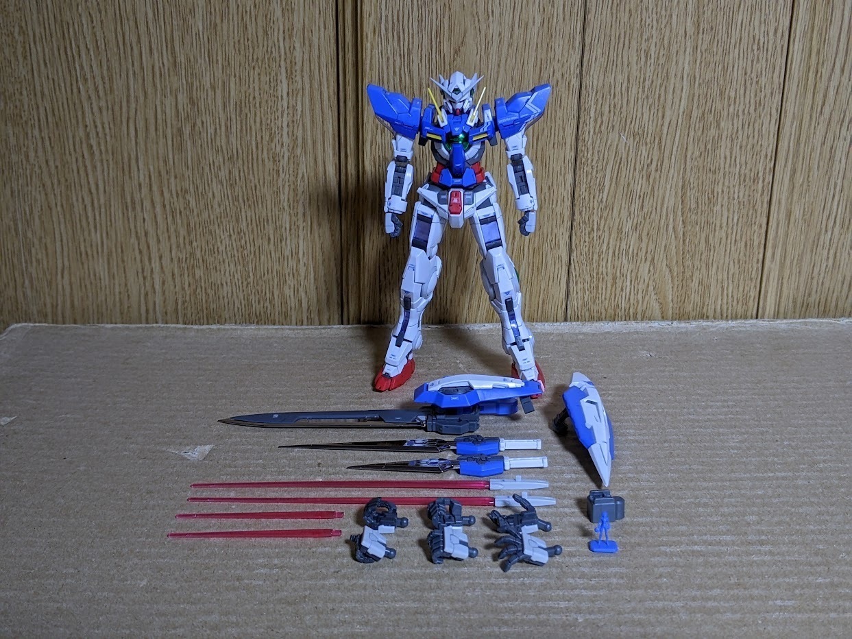 1/144 RG ガンダムエクシア: ちょっと作りすぎただけなんだから