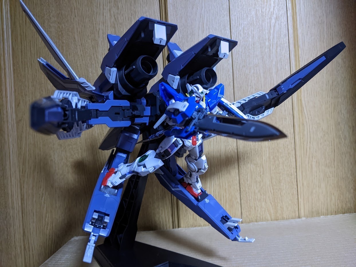 1/144 HG 00 GNアームズTYPE-E（リアルカラーVer.）: ちょっと作りすぎ 