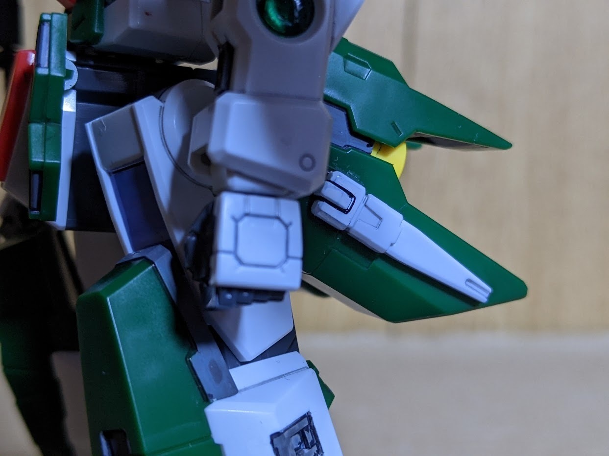 1/144 HG 00 GNアームズTYPE-D+ガンダムデュナメス: ちょっと作りすぎ 