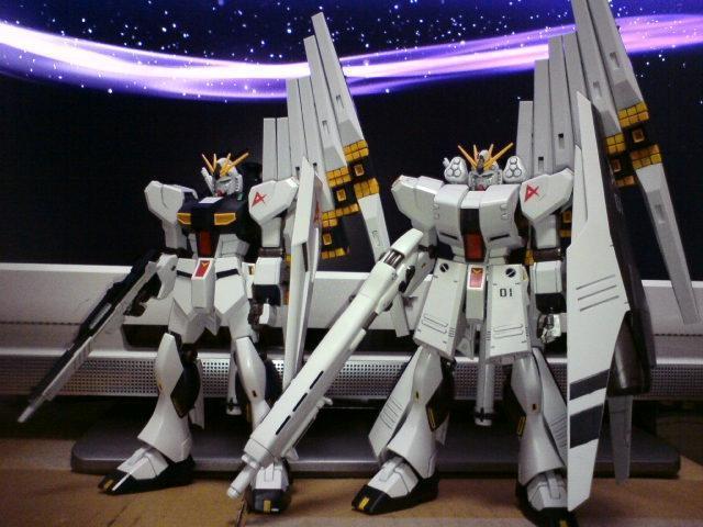 1/144 HGUC νガンダム（ヘビー・ウエポン・システム装備型