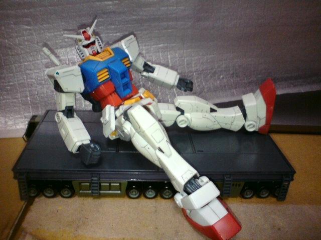 1/144 EXモデル ガンダムトレーラー: ちょっと作りすぎただけ