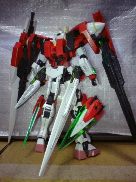 1/144 HG 00 ダブルオーガンダム セブンソード/Ｇ インスペクション＋スペシャルアクションベース:  ちょっと作りすぎただけなんだからね！ガンプラ Mk-Ⅱ