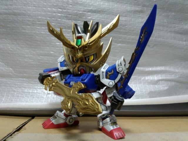 SD三国伝 真 項羽ターンX VS 劉邦 劉備ガンダム: ちょっと作り