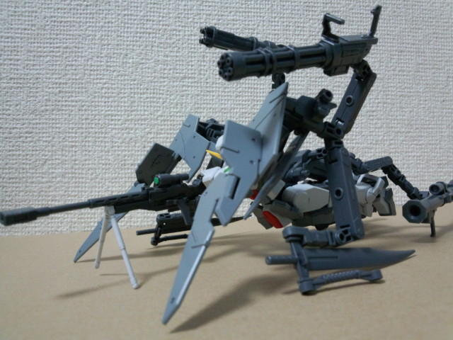 1/144 HG BF ガンダムデュナメスアームアームズ: ちょっと作り