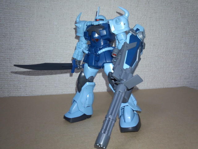 1/144 HGUC グフカスタム: ちょっと作りすぎただけなんだからね