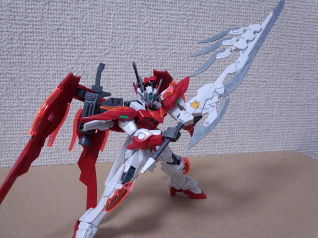 1/144 ウイングガンダムゼロ炎カスタムキット: ちょっと作りすぎ