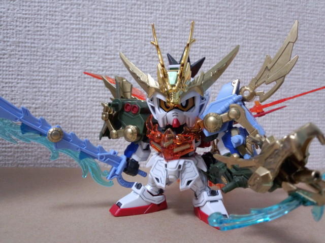 BB戦士 LEGENDBB ストライク劉備ガンダム: ちょっと作りすぎた
