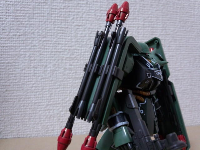 1/144 HGUC ギラ・ズール（キュアロン機）: ちょっと作りすぎた