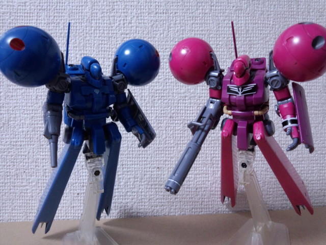 1/144 HGUC ドラッツェ（ユニコーンVer.): ちょっと作りすぎた