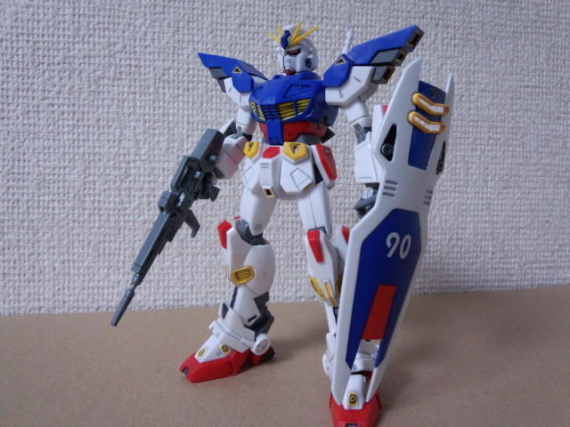 1/100 ガンダムF90Ⅱ-Lタイプ（長射程仕様）: ちょっと作りすぎ