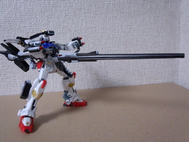 1/100 ガンダムF90Ⅱ-Lタイプ（長射程仕様）: ちょっと作りすぎ