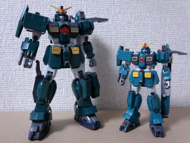 1/100 HG ガンダムレオパルド: ちょっと作りすぎただけなん