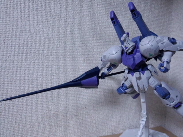 1/100 ガンダムキマリス（ブースター装備）: ちょっと作りすぎた