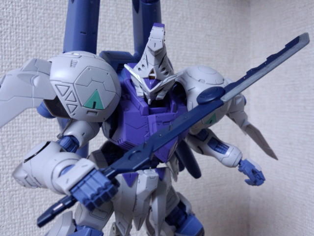 1/100 ガンダムキマリス（ブースター装備）: ちょっと作りすぎた