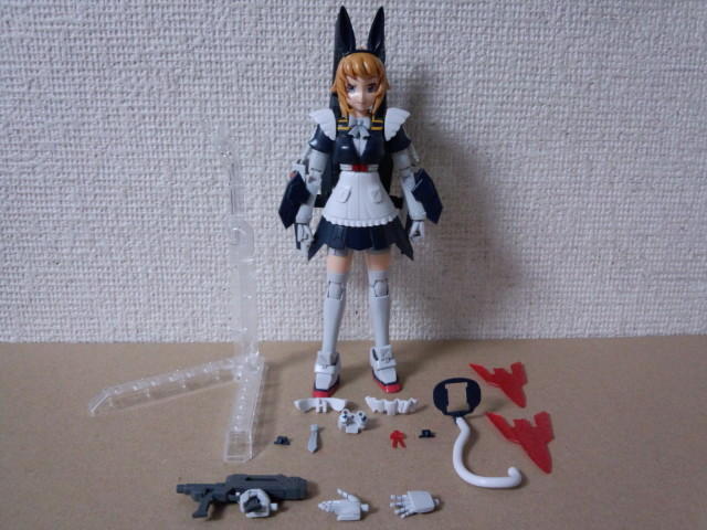 1/144 HG BF すーぱーふみな エゥーゴメイドVer.: ちょっと作り
