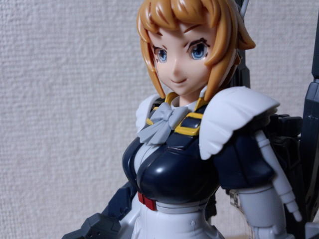 1/144 HG BF すーぱーふみな エゥーゴメイドVer.: ちょっと作り