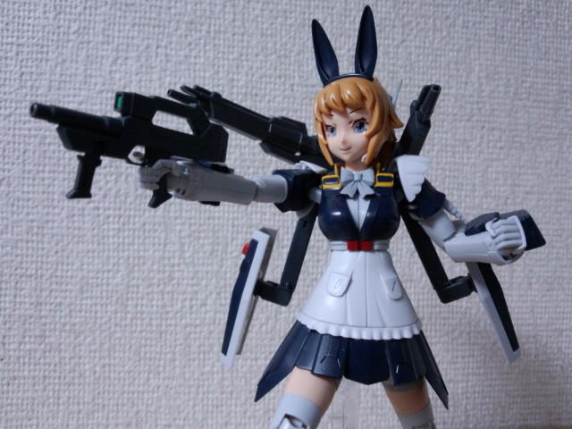 1/144 HG BF すーぱーふみな エゥーゴメイドVer.: ちょっと作り