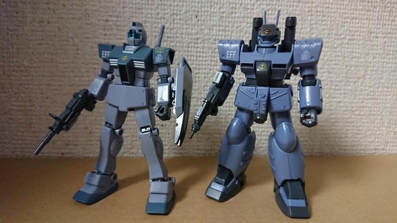 1/144 HGUC ジム＆ガンキャノン量産型（ホワイト・ディンゴ隊仕様