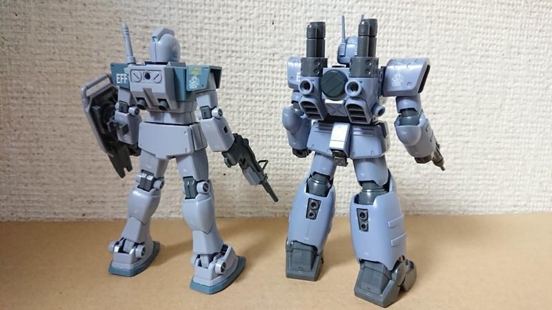 1/144 HGUC ジム＆ガンキャノン量産型（ホワイト・ディンゴ隊仕様