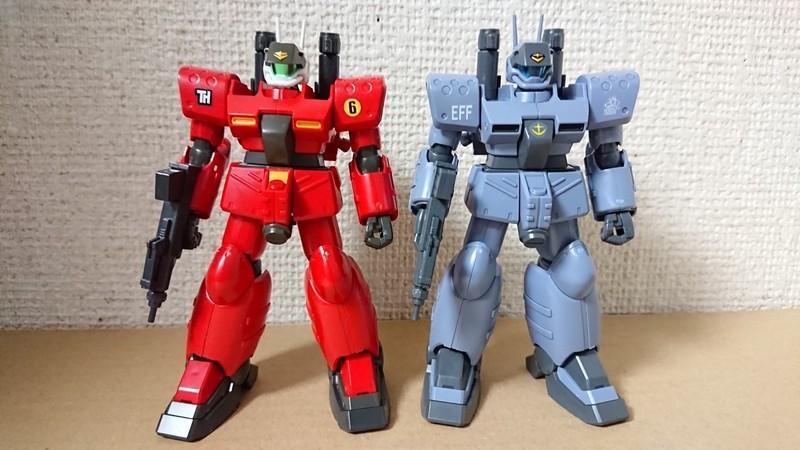 1/144 HGUC ジム＆ガンキャノン量産型（ホワイト・ディンゴ隊