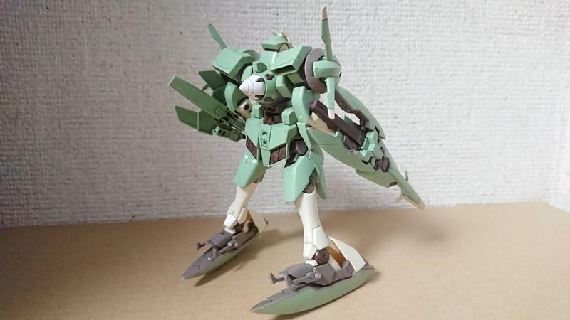 1/144 HG BF アクセルレイトジンクス: ちょっと作りすぎただけ