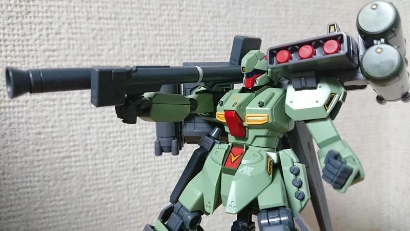 1/144 HGUC スタークジェガン（CCA-MSV Ver.): ちょっと作りすぎ
