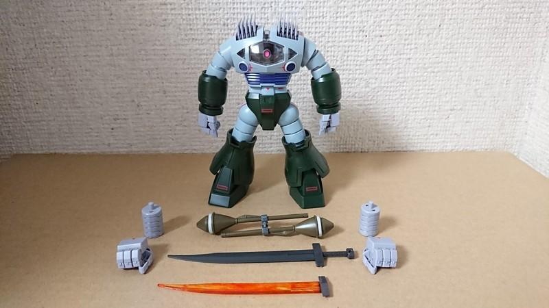 1/144 HGUC ゾゴック（ジャブロー攻略戦仕様）: ちょっと作り