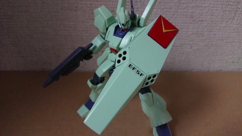 1/144 HGUC ジェガン ノーマルタイプ（F91Ver.): ちょっと作り