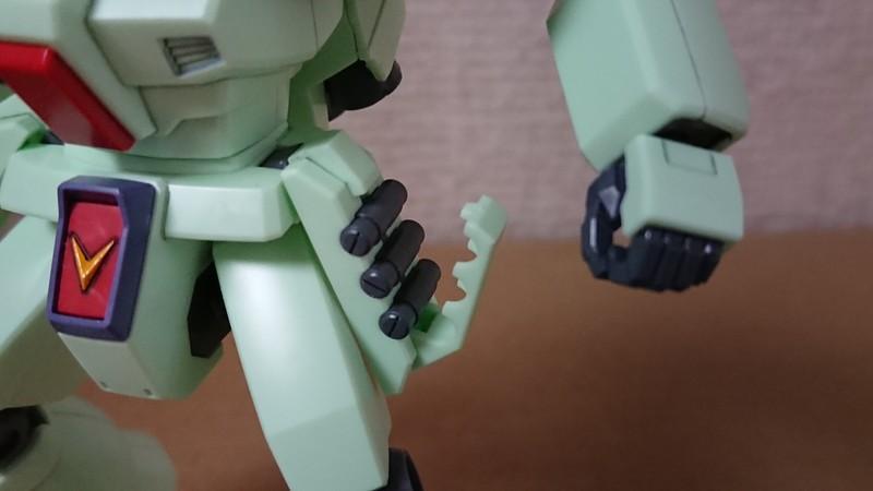 1/144 HGUC ジェガン ノーマルタイプ（F91Ver.): ちょっと作り