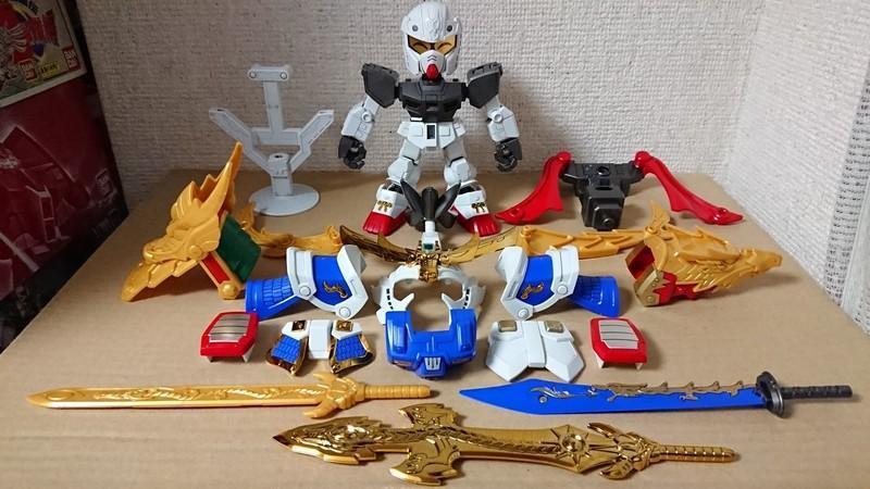 SD三国伝 真 豪華 龍装 劉備ガンダム: ちょっと作りすぎただけ