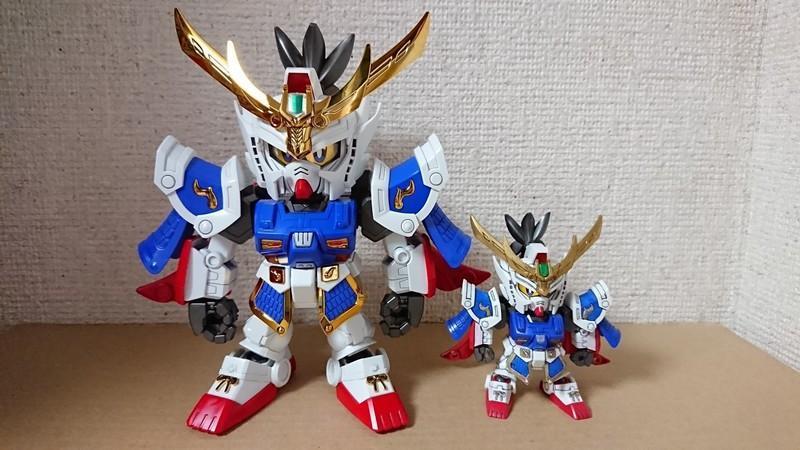 SD三国伝 真 豪華 龍装 劉備ガンダム: ちょっと作りすぎただけなん