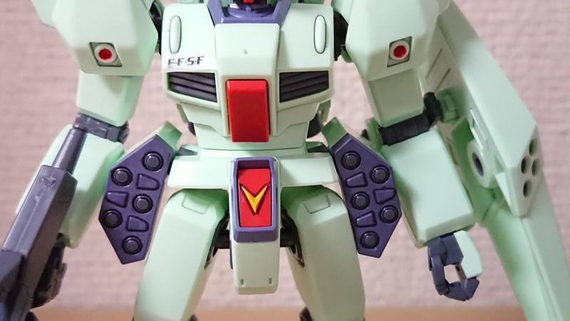 1/144 HGUC ジェガン Bタイプ（F91Ver.): ちょっと作りすぎた