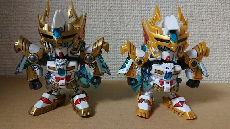 SD三国伝 真 猛虎装 孫権ガンダム・天玉鎧 弩虎: ちょっと作り