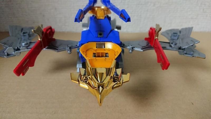 SD三国伝 真 紅蓮装 曹操ガンダム・天玉鎧 炎鳳: ちょっと作り