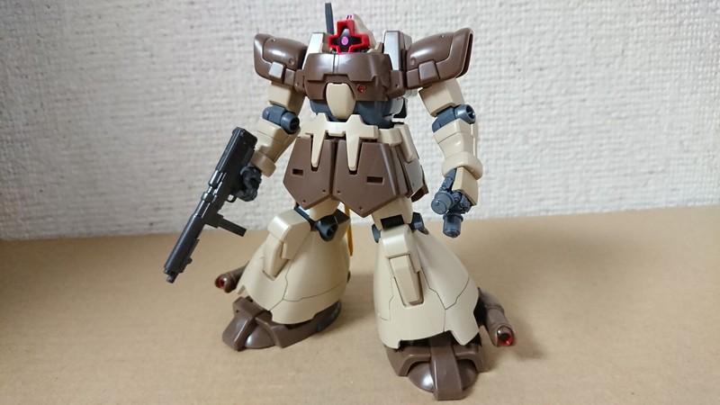 １/144 HGUC ドム・トローペン（ユニコーンVer.): ちょっと作りすぎた 